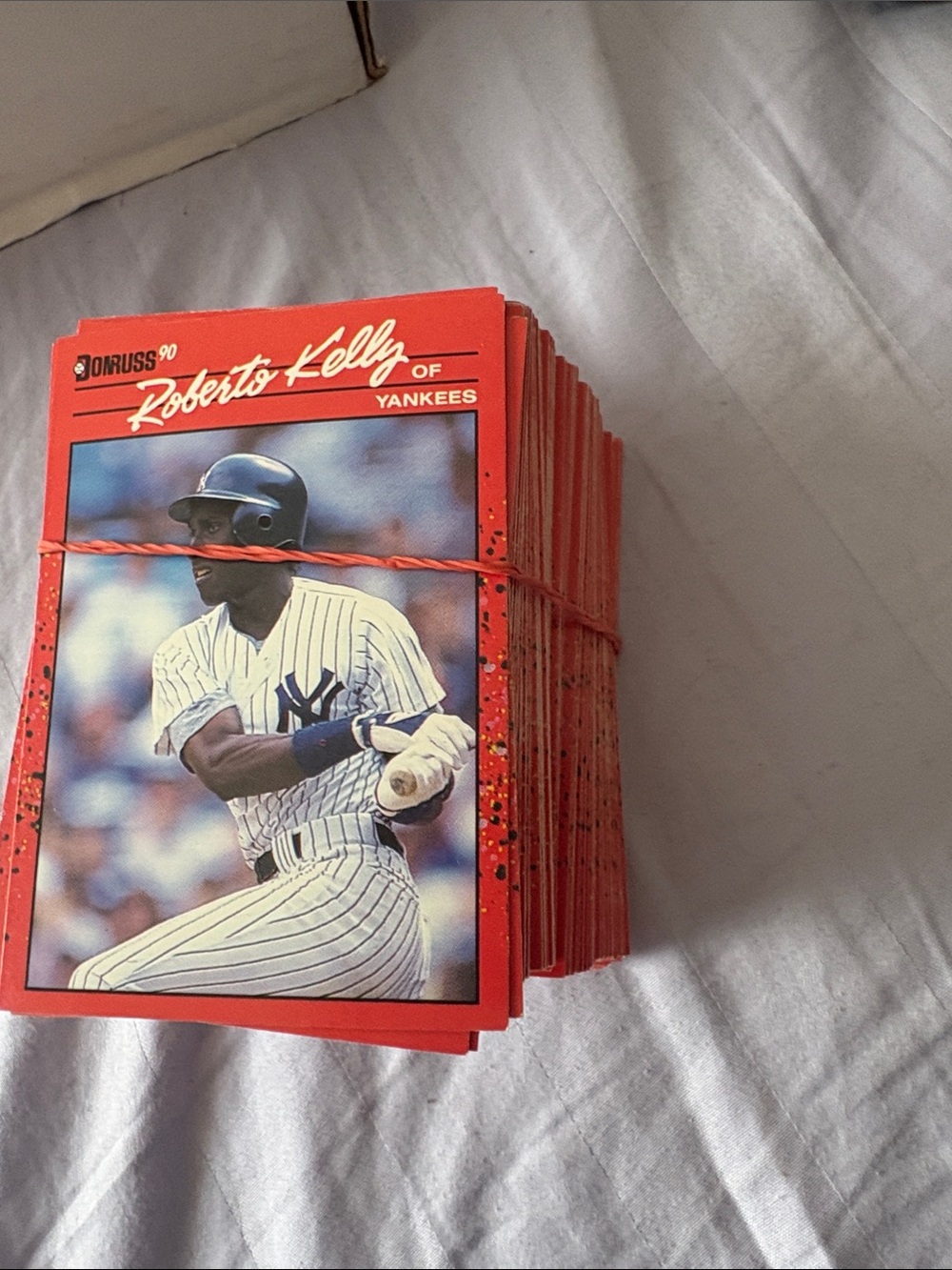 1990 Donruss Baseball Card partial set